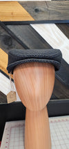 Dark Blue Multicolor Flat Cap