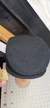 Dark Blue Multicolor Flat Cap
