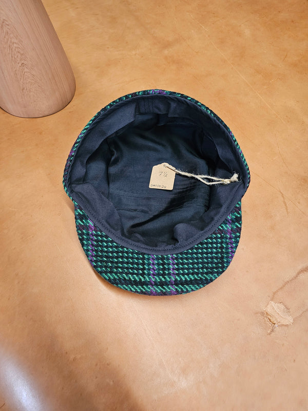 Bright Festive Green Flat Cap