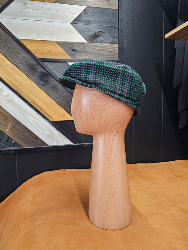 Bright Festive Green Flat Cap