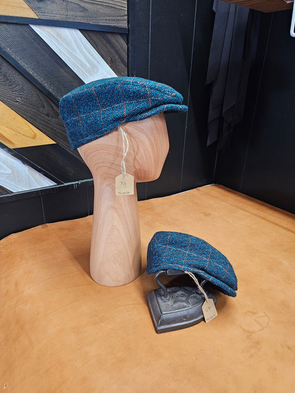 Classic Teal Flat Cap