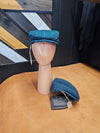 Classic Teal Flat Cap