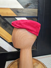 Red Corduroy Flat Cap