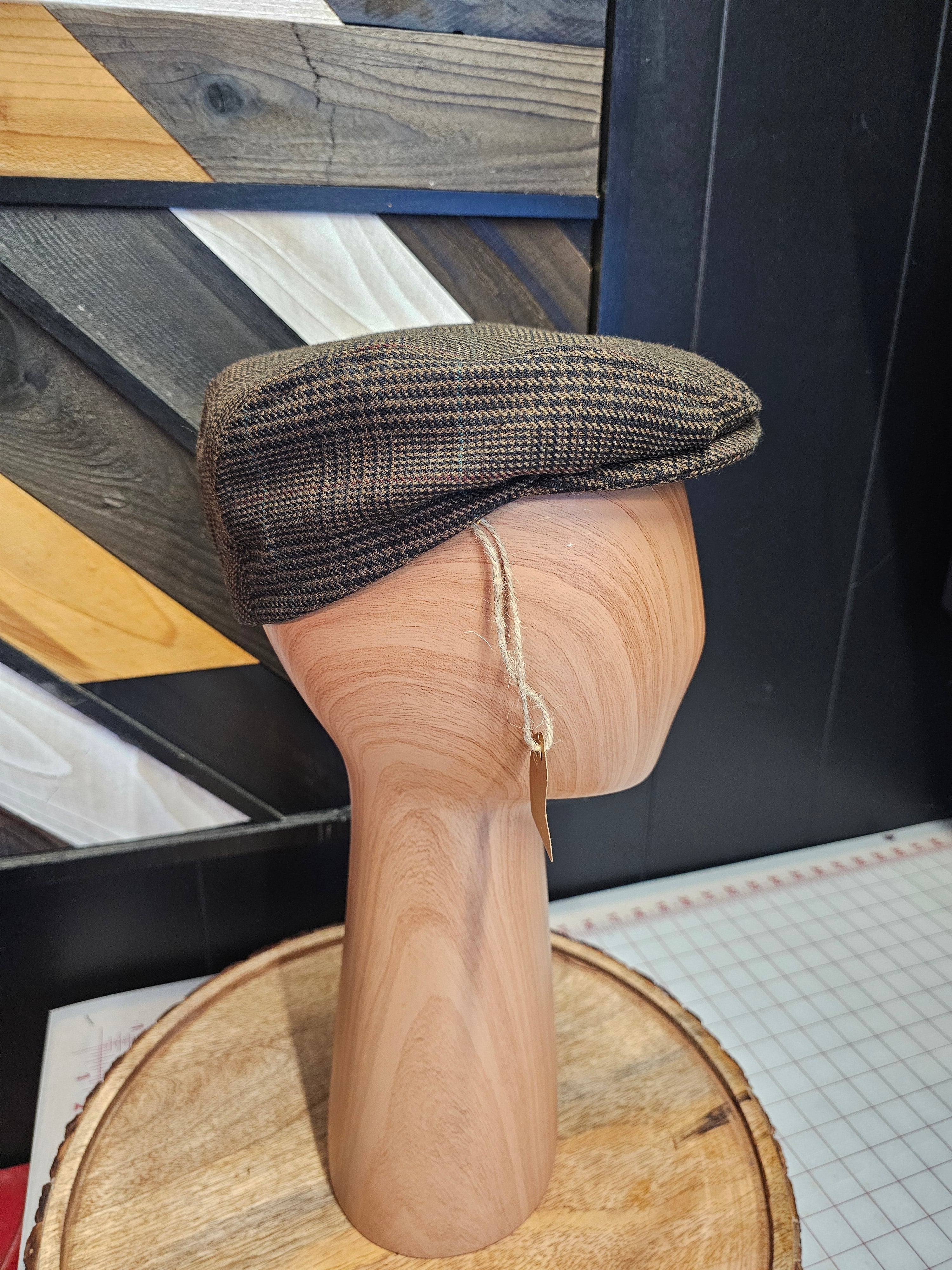 Classic Pattern Multicolor Flat Cap