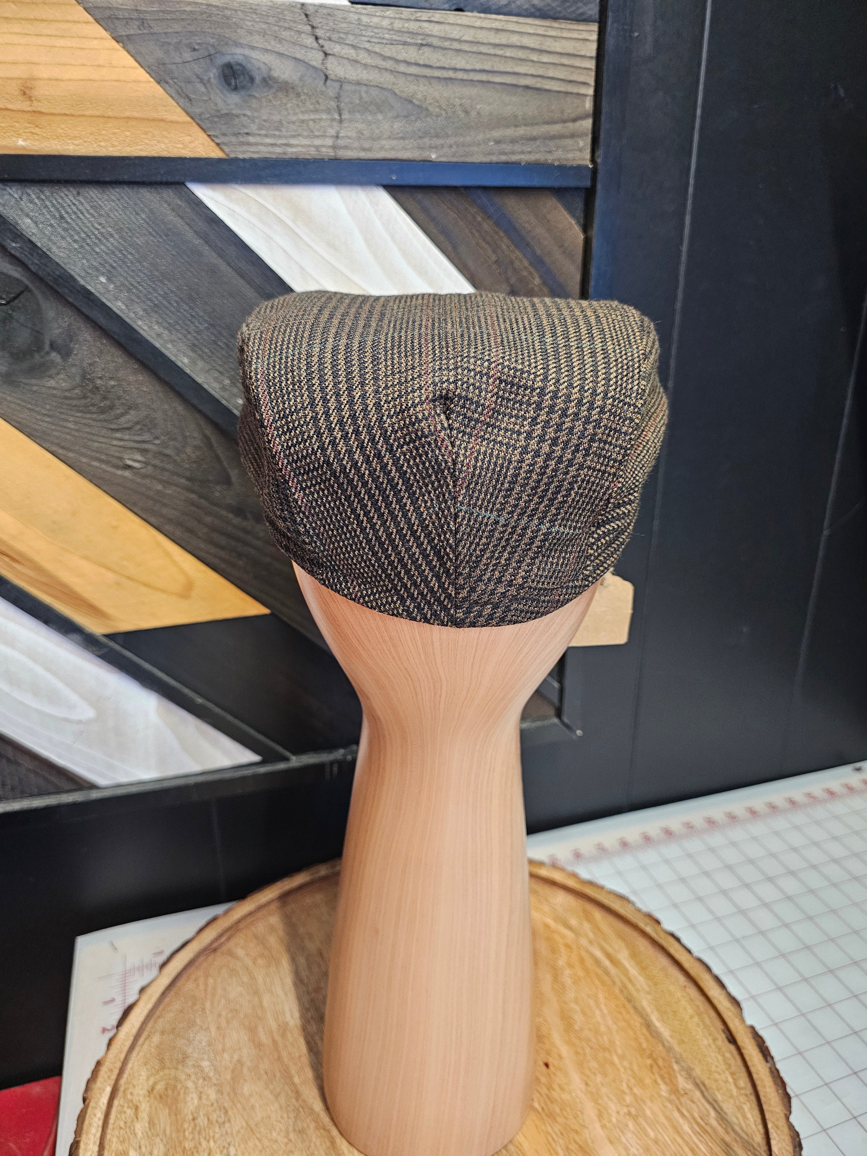 Classic Pattern Multicolor Flat Cap