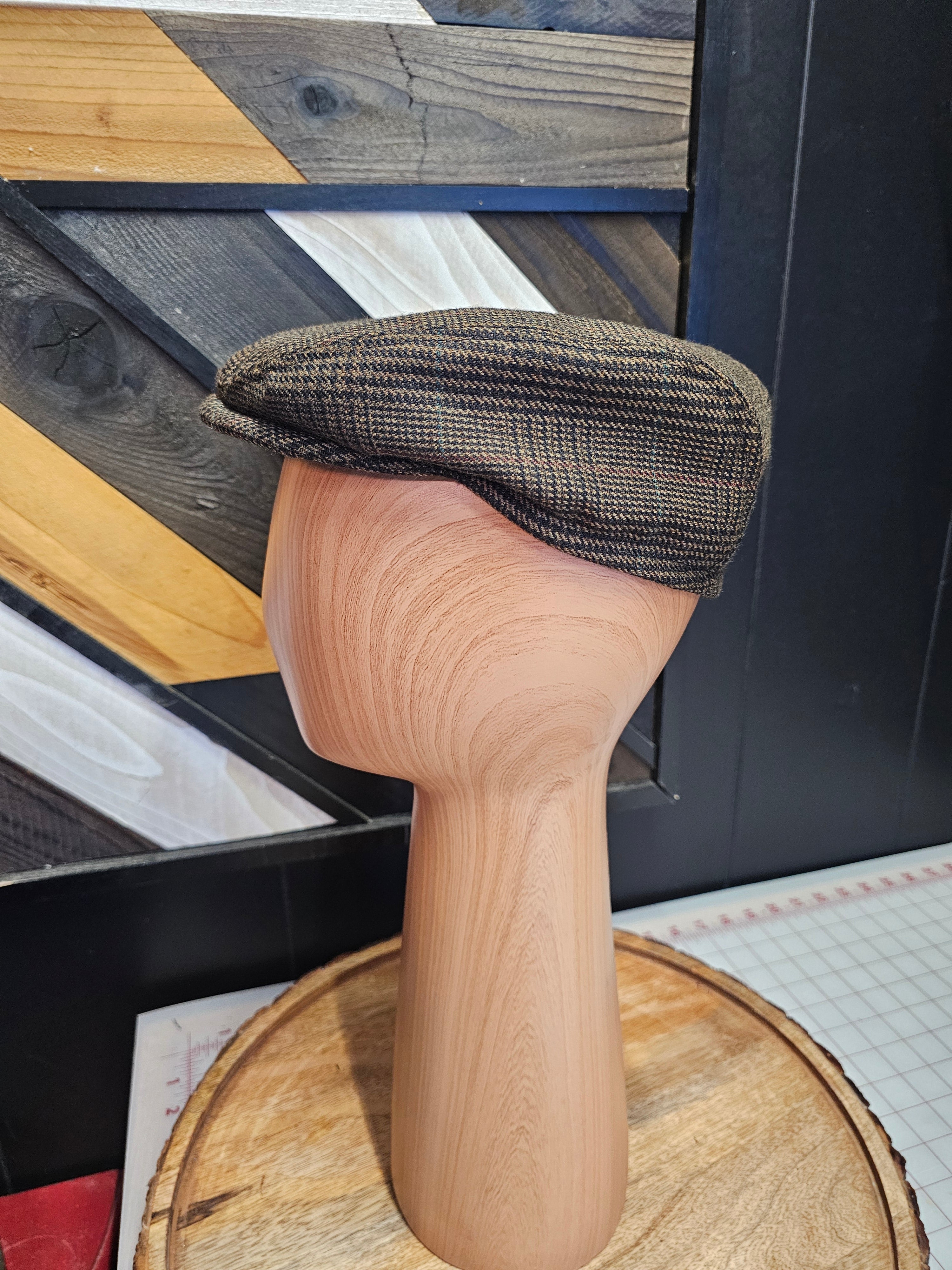 Classic Pattern Multicolor Flat Cap