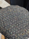 Black Multi-color Fleck Flat Cap- SOLD